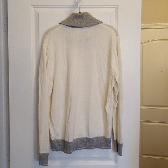 Cremieux Cream Pull Over Sweater. NEVER WORN! - Picture 3 of 3